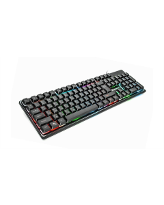 Клавіатура REAL-EL Comfort 7011 Backlit Чорна (Black)