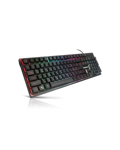 Клавіатура REAL-EL Comfort 7011 Backlit Чорна (Black)