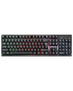 Клавіатура REAL-EL Comfort 7011 Backlit Чорна (Black)