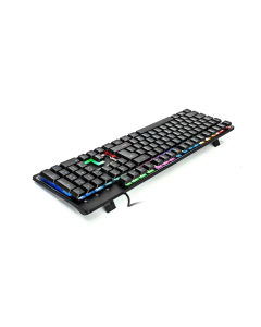 Клавіатура REAL-EL Comfort 7011 Backlit Чорна (Black)