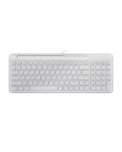 Клавіатура Maxxter KB-01W-UA Біла (White)