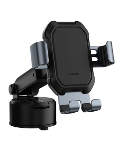 Автотримач Baseus Tank Gravity Car Mount With Suction Base Чорний (Black)