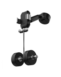 Автотримач Baseus Tank Gravity Car Mount With Suction Base Чорний (Black)