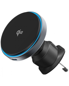 Автотримач Proove Titanium Circle Qi2 15W Сірий (Gray)