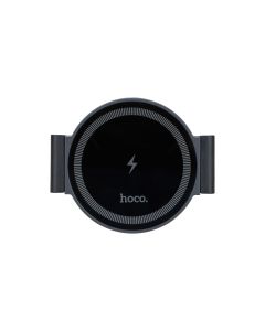 Автодержатель Hoco HW35 Power Electric 15W с беспроводной зарядкой Черный (Black)