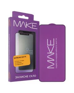 Захисне скло для Samsung S25 FE MakeFuture Чорне (Black)