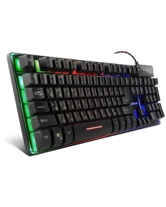 Клавіатура REAL-EL Gaming 8700 Чорна (Black)