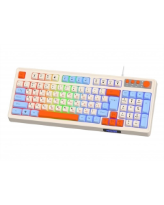 Клавиатура Maxxter KBG-3C01-UA Белая (белый)