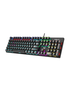 Клавіатура Aula Mechanical S2022 Blue Switch Чорна (Black)