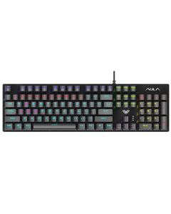 Клавіатура Aula Mechanical S2022 Blue Switch Чорна (Black)