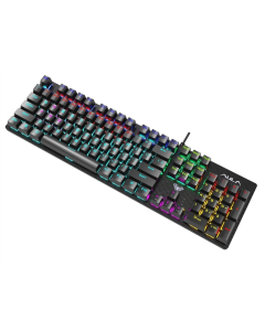 Клавіатура Aula Mechanical S2022 Blue Switch Чорна (Black)