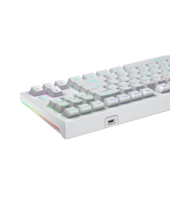 Клавіатура Aula F3032 KRGD Brown Біла (White)