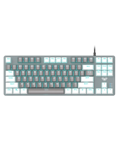 Клавіатура Aula Mechanical F3287 WhiteGrey Keycap KRGD Синя (Blue)