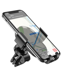 Автодержатель Hoco CA105 с беспроводной зарядкой Черный (Black)