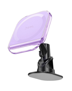 Автотримач Hoco H43 Crystal ring magnetic Фіолетовий (Romantic purple)