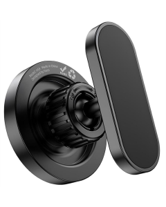 Держатель для автомобиля Hoco H58 Show ring magnetic Черный (Black)