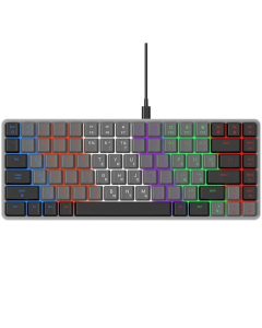 Клавіатура MK140R Red Swich Low Profile Сіра (Dark Grey)