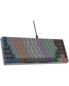 Клавіатура MK140R Red Swich Low Profile Сіра (Dark Grey)