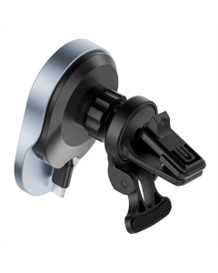 Автотримач WIWU CH-315 з безпровідной зарядкой Сірий (Gray)