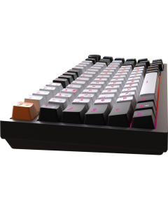 Клавіатура GamePro MK160B Red з Hot-Swap RGB Чорна (Black)