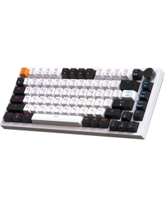 Клавіатура GamePro MK160W Red з Hot-Swap RGB Біла (White)