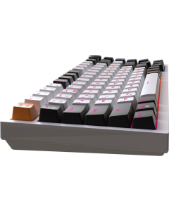 Клавіатура GamePro MK160W Red з Hot-Swap RGB Біла (White)