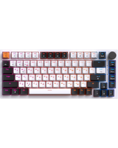 Клавіатура GamePro MK160W Red з Hot-Swap RGB Біла (White)