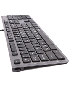 Клавіатура A4Tech KV-300H Чорна (Black Grey)