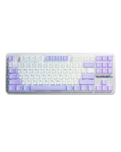 Клавіатура Aula F87 Біла (White)