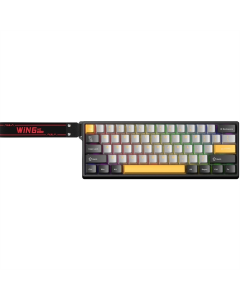 Клавіатура Aula WIN68 HE Max Magnetic Switch Чорна (Black)