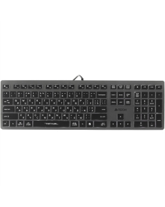Клавіатура A4Tech Fstyler FX60H Backlit Сіра (Grey White)