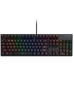 Клавіатура Hato rIcefall Mecha Rainbow Чорна (Black)