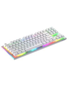 Клавиатура Hator Gravity X TKL Белая (Бело-оранжевая)