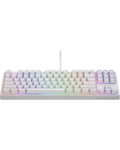 Клавиатура Hator Rockfall 2 Mecha TKL Белая (бело-оранжевая)