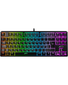 Клавіатура Xtrfy K4 TKL RGB Kailh Red UA Чорна (Black)