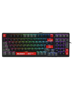 Клавіатура A4Tech S98 Bloody Red Чорна (Black)