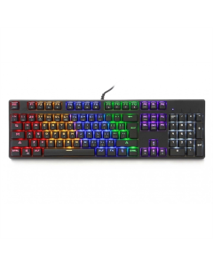 Клавіатура Motospeed CK107 Outemu Blue RGB Чорна (Black)