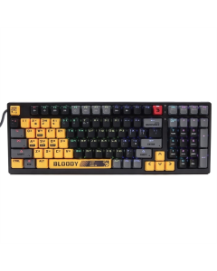 Клавіатура Bloody S98 Sports Lime Чорна (Black)