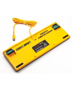 Клавіатура Bloody AT87 RGB Renegade Чорна (Black Yellow)