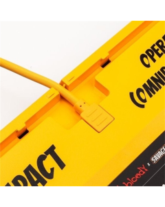 Клавіатура Bloody AT87 RGB Renegade Чорна (Black Yellow)