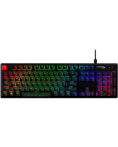Клавіатура HyperX Alloy Origins Aqua RGB PBT Чорна (Black)