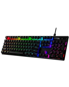 Клавіатура HyperX Alloy Origins Aqua RGB PBT Чорна (Black)
