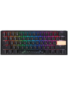 Клавіатура Ducky One 3 Mini Cherry MX Silent Red RGB Чорна (Black)