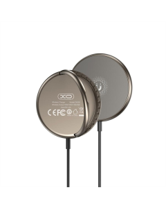 Зарядний пристрій бездротовий XO CX028 15W Бежевий (Beige)