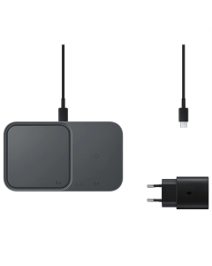 Зарядний пристрій бездротовий Samsung EP-P5400 Wireless Charger Duo 15W Чорний (Black)