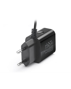 Зарядний пристрій REAL-EL CH-217 (USB, 2.1A) + кабель Lightning Чорний (Black)