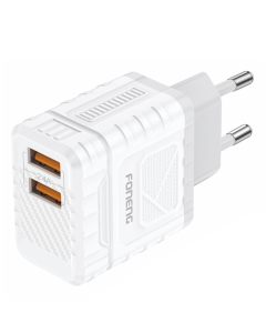 Зарядний пристрій Foneng EU57 (2USBх2.4A) (EU57-CH) Білий (White)