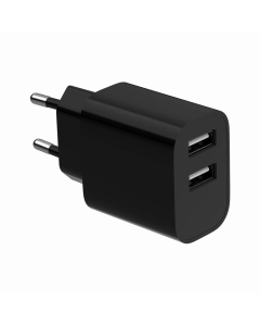 Зарядное устройство Gembird (2USBх2.4A 12W) (TA-UC-2A12-01-BK) Черный (Black)