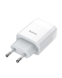 Зарядное устройство Hoco C73A Glorious (2USB, 2.4А) Белый (White)