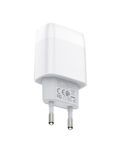Зарядное устройство Hoco C72A Glorious (1USB, 2.1A) Белый (White)